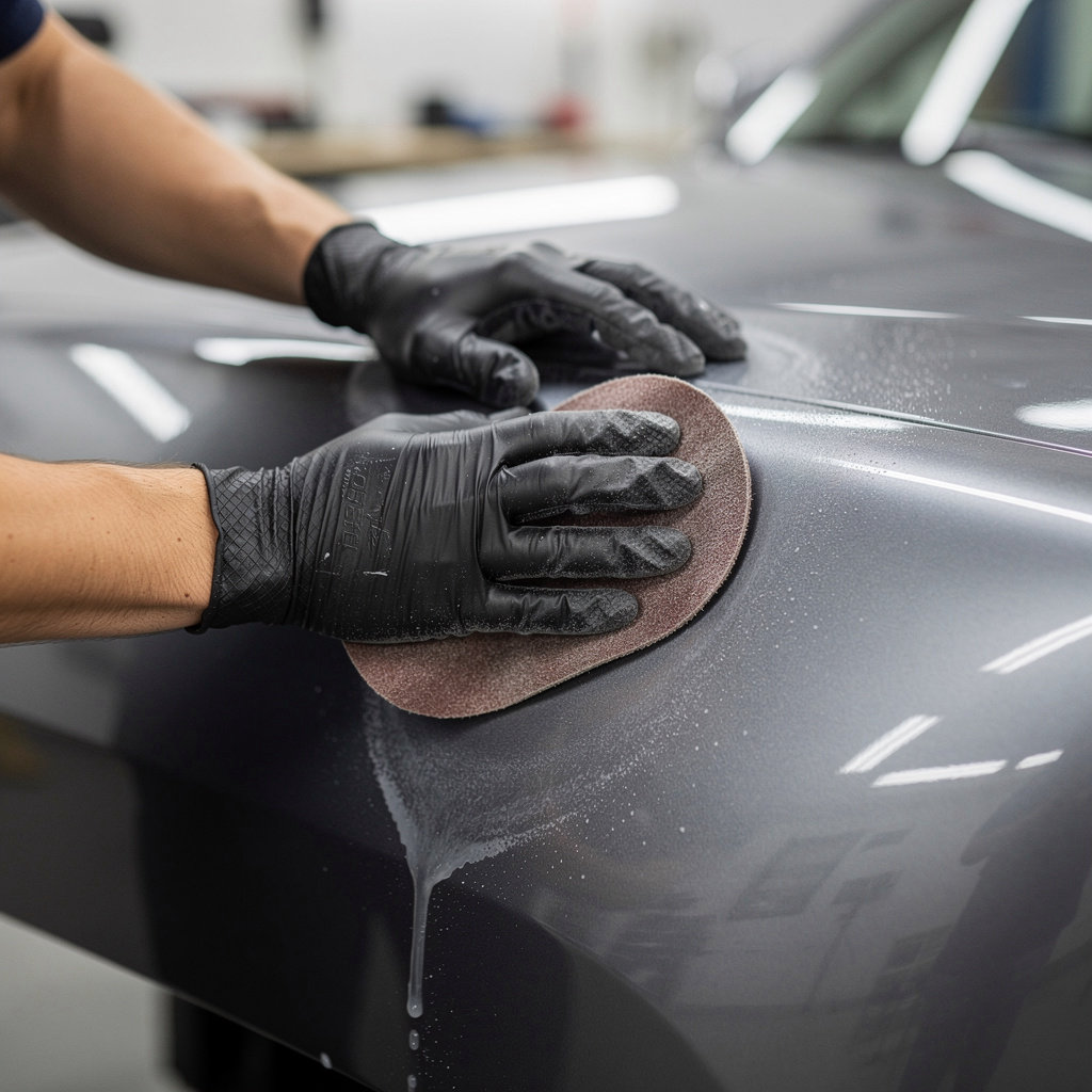 Star A Autobody Repair & Paint Santee technician performing professional autobody repair and paint services in Santee, California